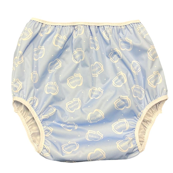 Babykins on Blue PUL Pull-On Adult Waterproof Pant 10300PULBB