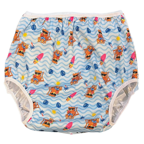Bears on the Beach PUL Pull-On Adult Waterproof Pant 10300PULBOB