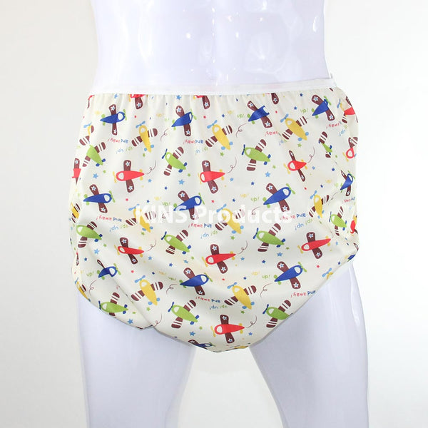Babykins & KINS Products - Our babies on blue plastic pants are back in  stock.  /products/kins-vinyl-pull-on-adult-plastic-pant-print-10300vp#gallery-7