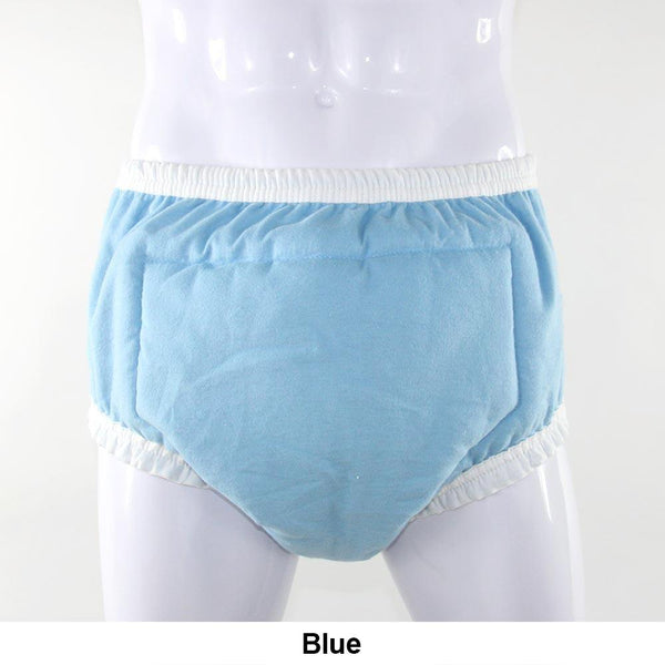 Adult Cloth Diaper, Washable Incontinence Diaper Adjustable Diaper Pants  Adult Diaper Reusable Elderly Incontinence Nappy for Men or Women(#2)