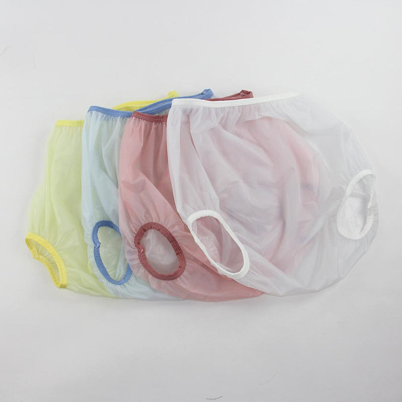 KINS Adult Vinyl Pull On Plastic Pants for Incontinence Yellow X-Large :  : Health & Personal Care