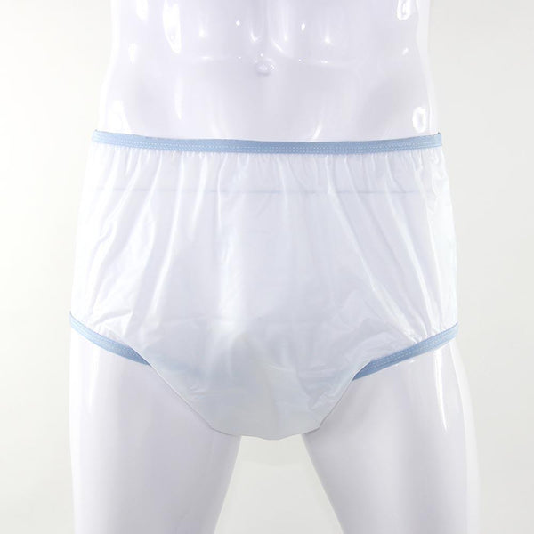 PVC Incontinence Diaper Rubber Underwear Adult Baby Lemon
